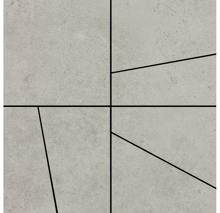 Керамическая мозаика MONDO DARK GRAY ORIGAMI MOS 30X30X10 Поверхность: Матовая (NCR03313)