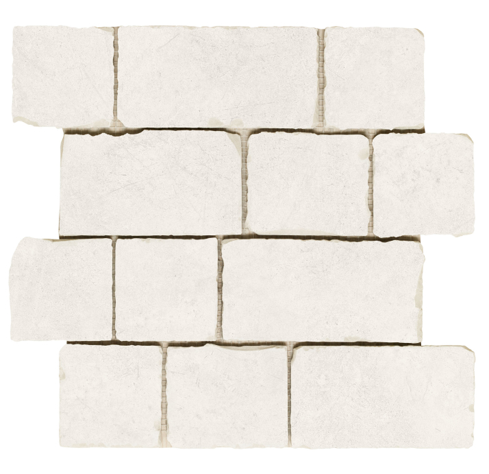 Керамическая мозаика MONDO LIGHT BRICK MOS 29,4X30,4X10 Поверхность: Матовая (NCR03318)