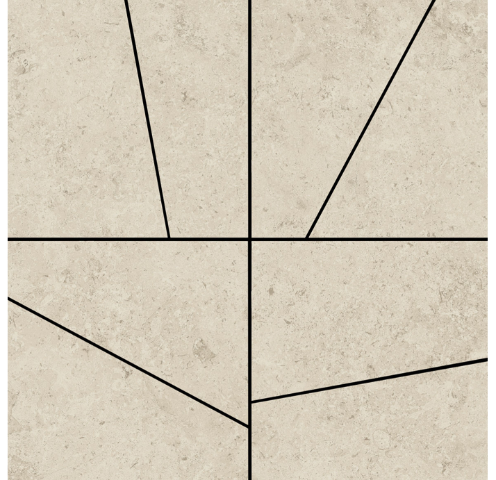 Керамическая мозаика JURA BEIGE ORIGAMI MOS 30X30X10 Поверхность: Матовая (NCR03134)