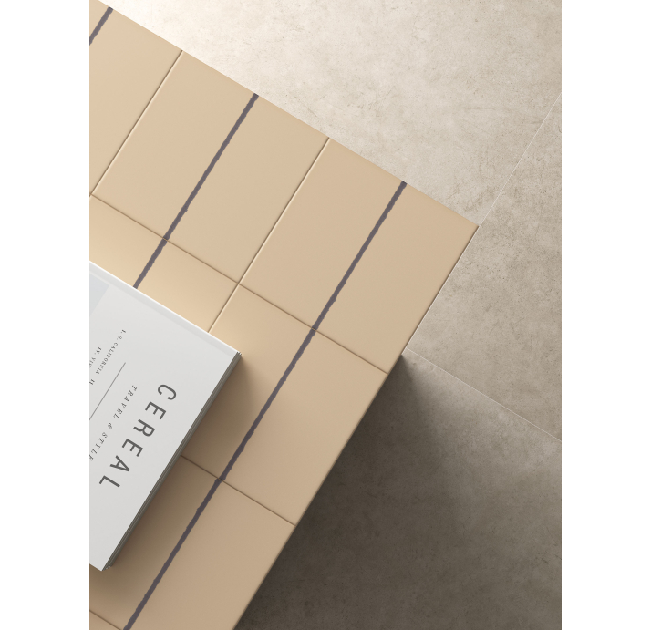 Керамическая плитка LINE CREAM 15X15X10 Поверхность: Матовая (NCR03367)