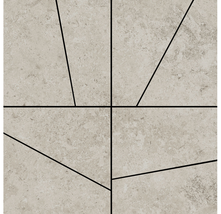 Керамическая мозаика JURA GRAY ORIGAMI MOS 30X30X10 Поверхность: Матовая (NCR03138)