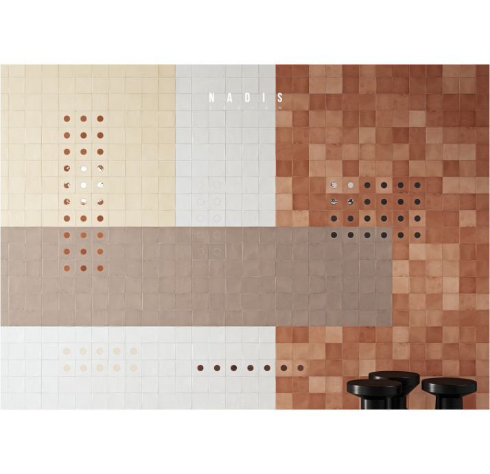 Керамическая плитка ALBERTINA RED 15X15X15 Поверхность: Матовая (NCR03084)