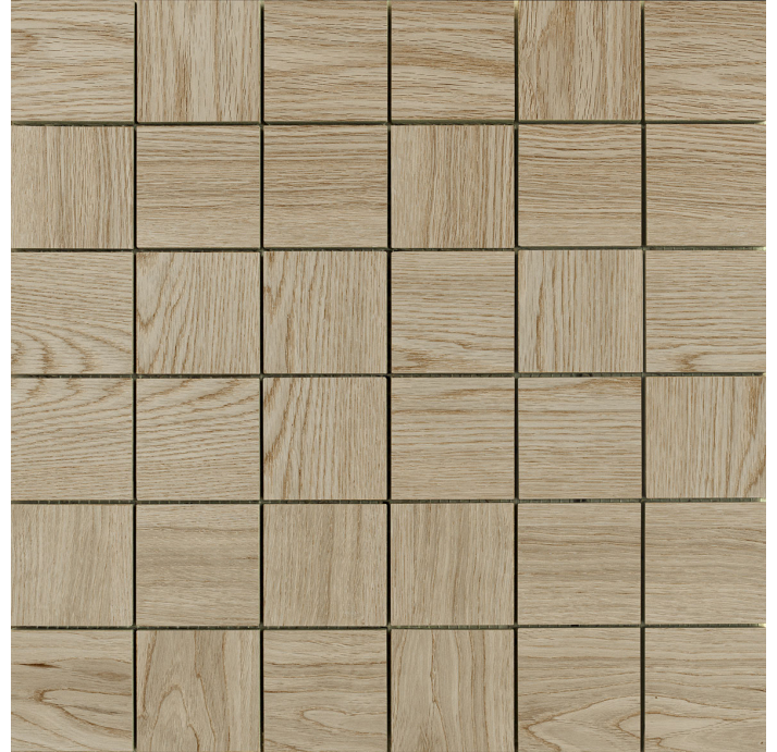 Керамическая мозаика PERPETUAL PERPETUAL WALNUT MOS 5X5 30X30X10 Поверхность: Матовая (NCR03280)