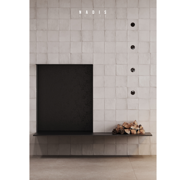 Керамическая плитка ALBERTINA WHITE 15X15X15 Поверхность: Матовая (NCR03088)