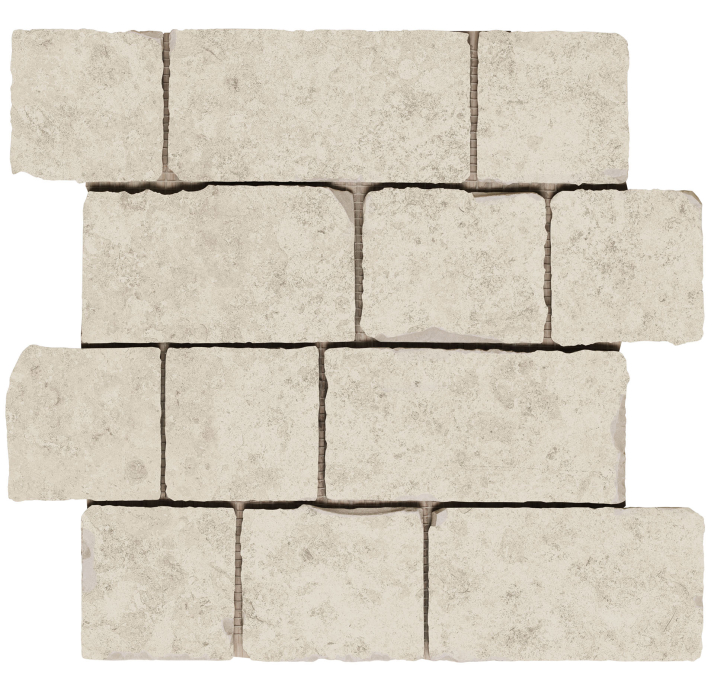 Керамическая мозаика JURA LIGHT BRICK MOS 29,4X30,4X10 Поверхность: Матовая (NCR03139)