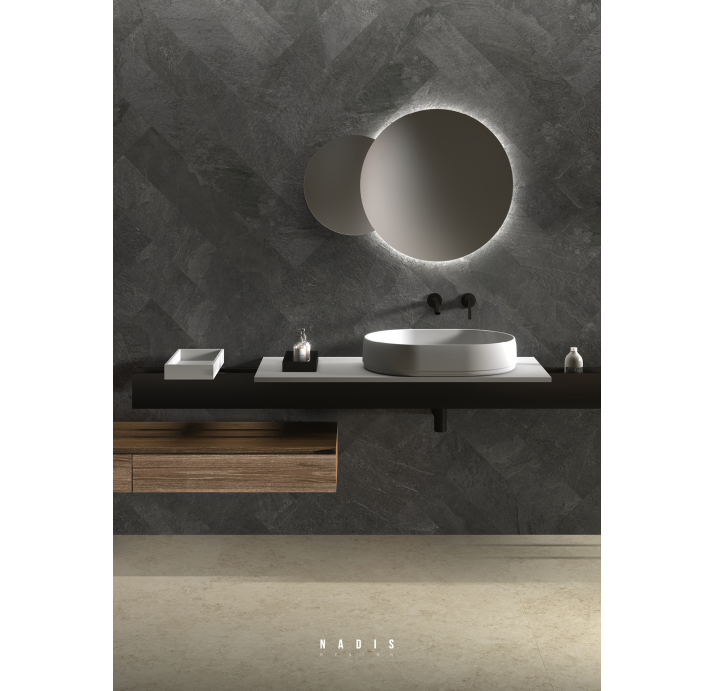 Керамическая плитка LAGO GRAPHITE 60X90X10 Поверхность: Матовая (NCR03104)