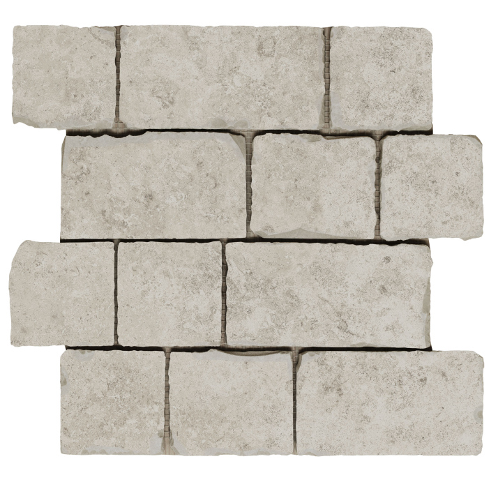 Керамическая мозаика JURA GRAY BRICK MOS 29,4X30,4X10 Поверхность: Матовая (NCR03135)
