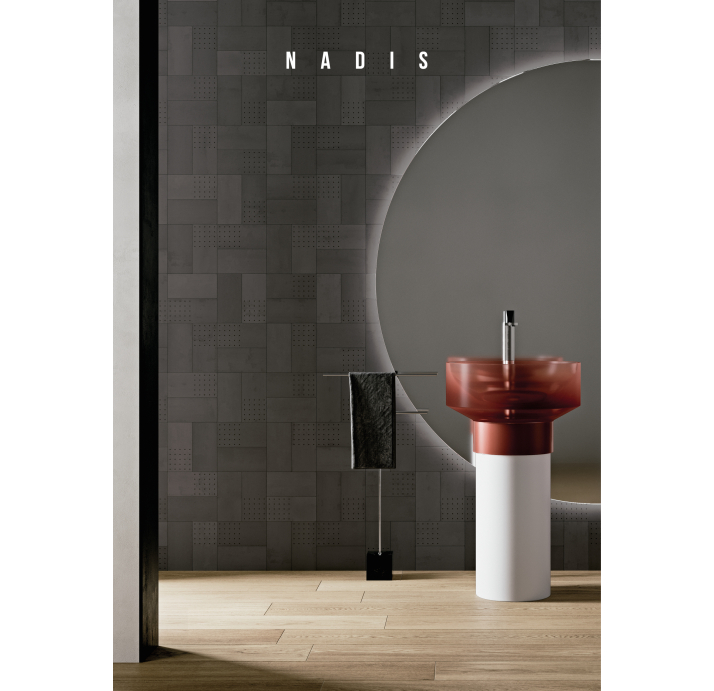 Цементая плитка GINZA DECOR GRAPHITE 10X20X13 Поверхность: Матовая (NCR02946)