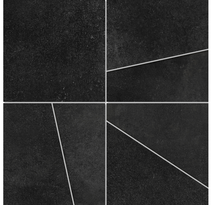 Керамическая мозаика FE BLACK ORIGAMI MOS 30X30X10 Поверхность: Матовая (NCR02765)