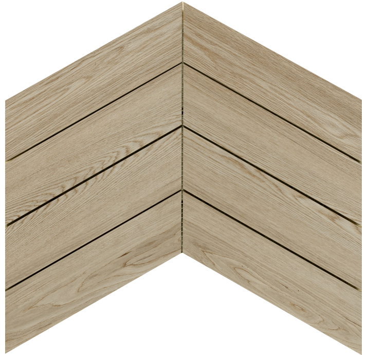 Керамическая мозаика PERPETUAL PERPETUAL WALNUT CHEVRON MOS 29,8X21,4X10 Поверхность: Матовая (NCR03
