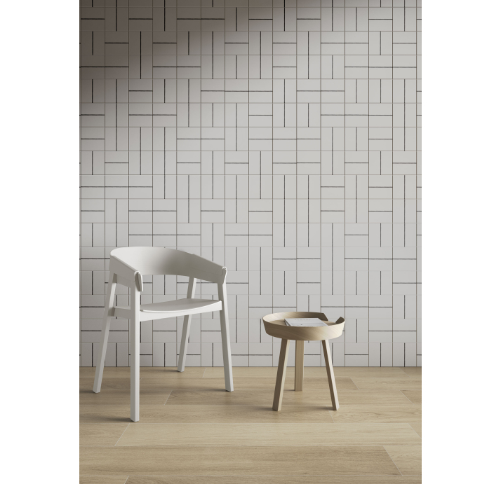 Керамическая плитка LINE GRAY 15X15X10 Поверхность: Матовая (NCR03368)