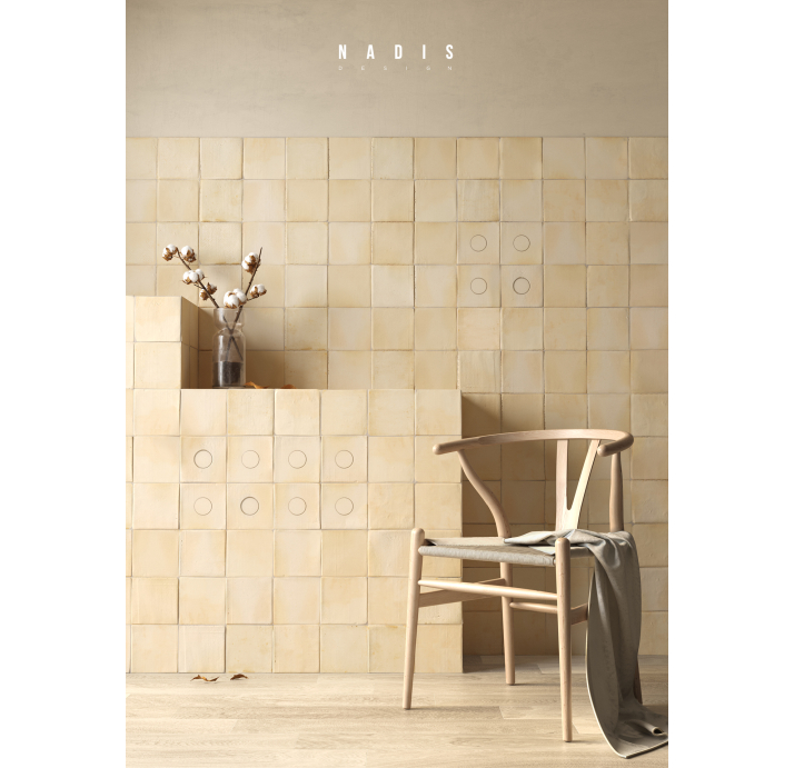 Керамическая плитка ALBERTINA PALE 15X15X15 Поверхность: Матовая (NCR03081)