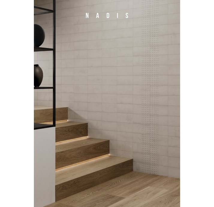 Цементая плитка GINZA DECOR GRAY 10X20X13 Поверхность: Матовая (NCR02947)