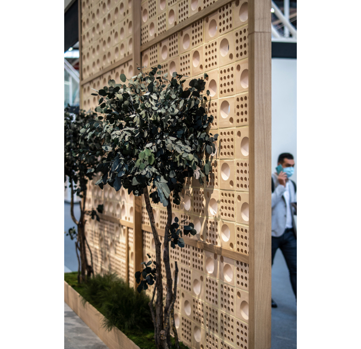 Экструдированная терракота MATILDA 16 NATURAL 20X20X70 Поверхность: Матовая (NCR03058)