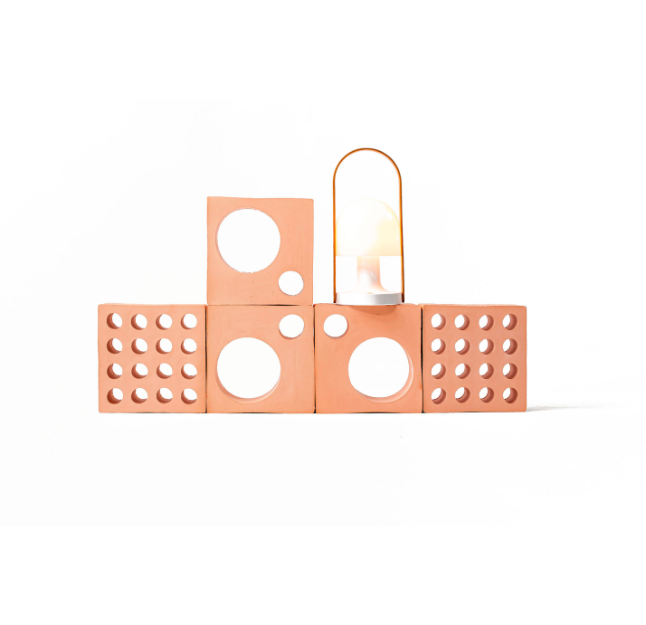 Экструдированная терракота MATILDA 16 NATURAL 20X20X70 Поверхность: Матовая (NCR03058)