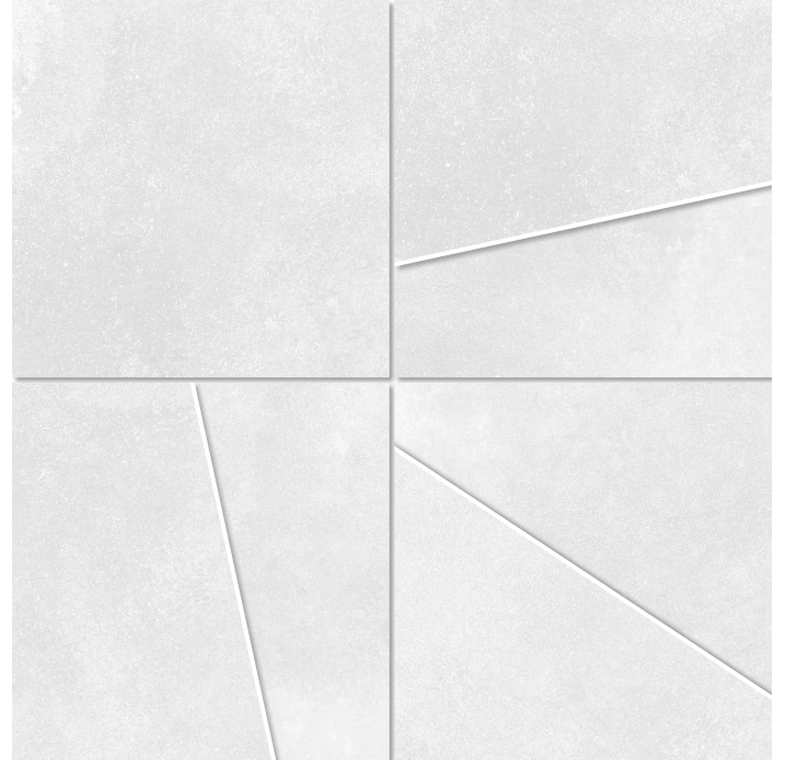 Керамическая мозаика FE WHITE ORIGAMI MOS 30X30X10 Поверхность: Матовая (NCR02741)