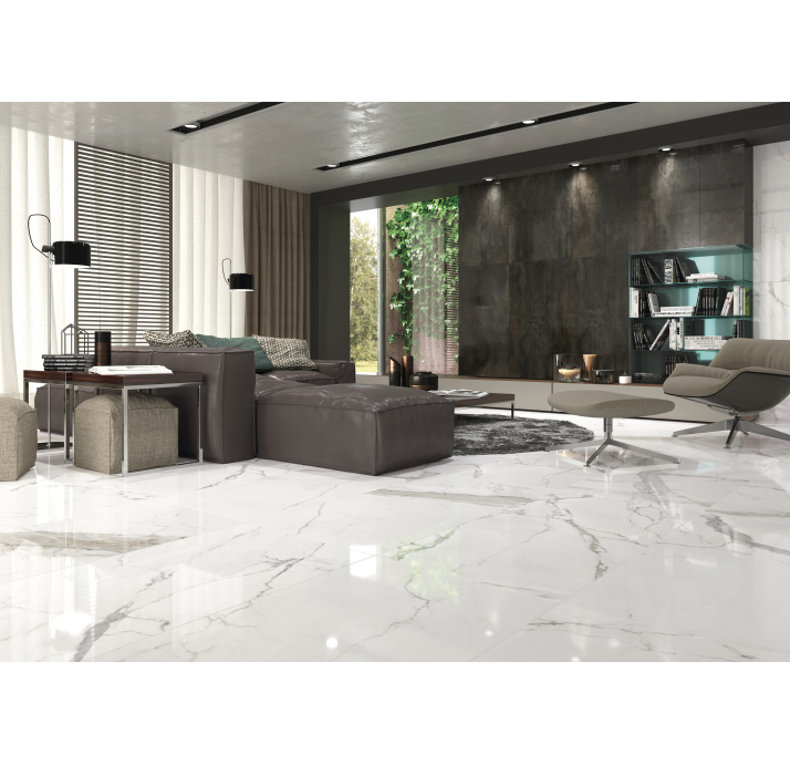 Керамогранит STATUARIO WHITE 60X60X10 Поверхность: Полированная (NCR03647)