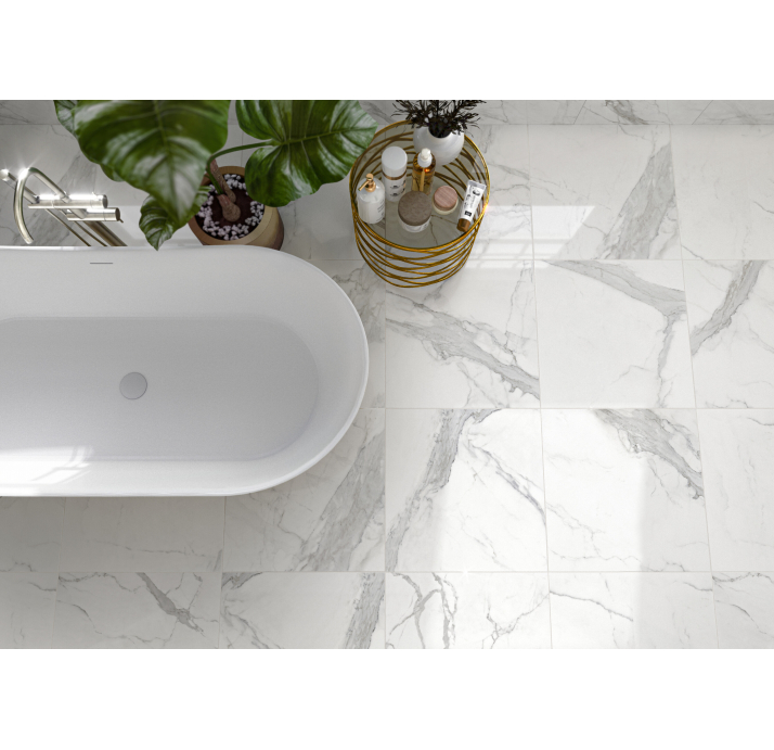 Керамогранит STATUARIO LUXE 60X120X10,5 Поверхность: Полированная (NCR03653)