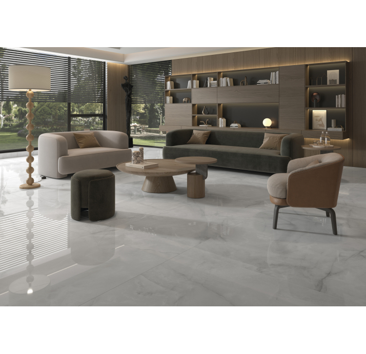 Керамогранит ONIX WHITE 120X280X6 Поверхность: Полированная (NCR03621)