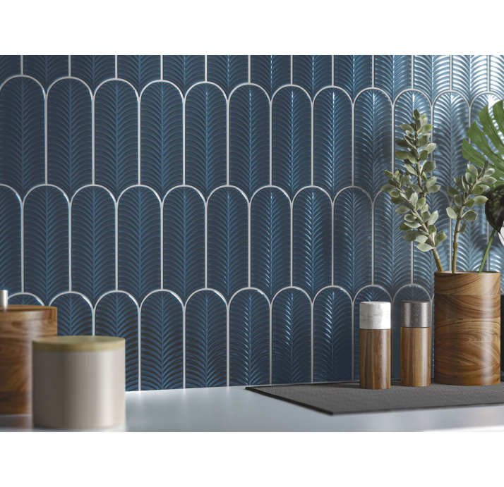 Керамическая плитка ALMA SCALE MARINE 8X21,5X8 Поверхность: Глянцевая (NCR03663)