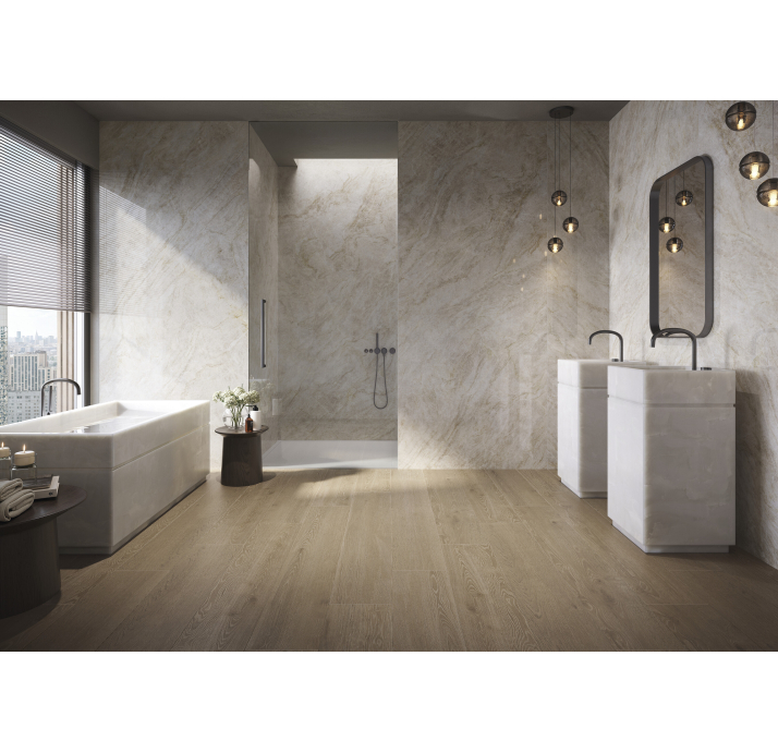 Керамогранит TAJ MAHAL CENIZA 75X150X11 Поверхность: Матовая (NCR03540)