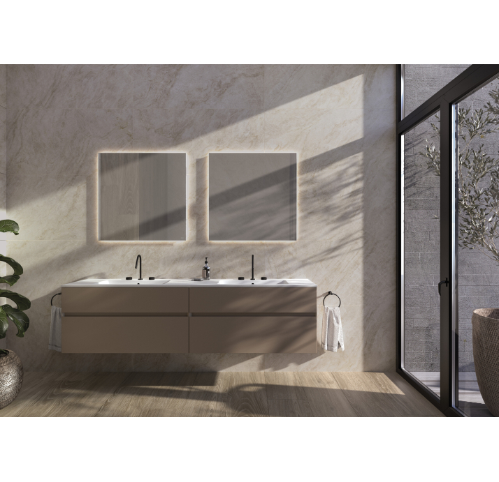 Керамогранит TAJ MAHAL CENIZA 75X150X11 Поверхность: Матовая (NCR03540)