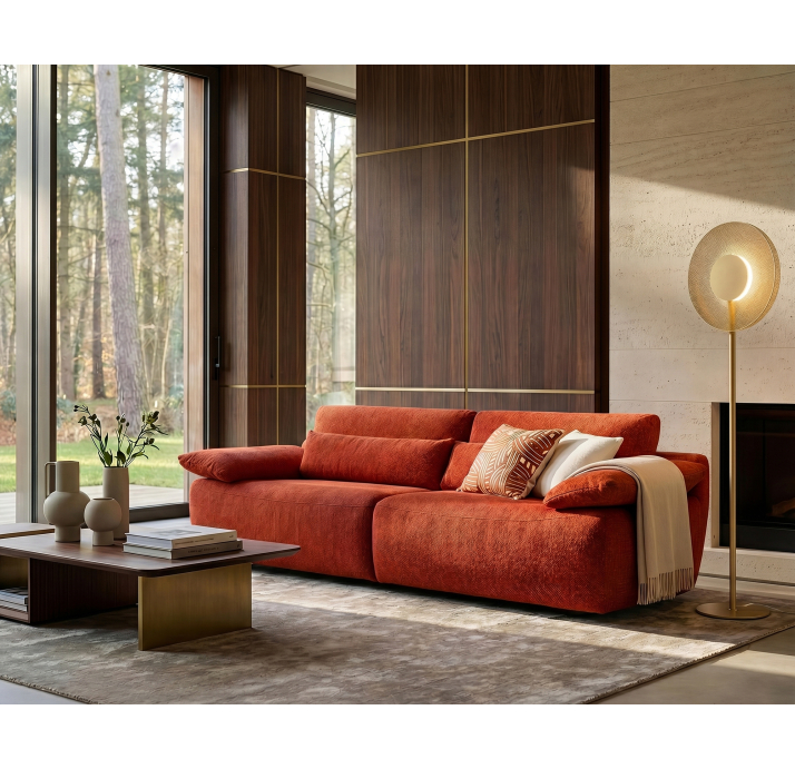 Торшер CANDY FLOOR LAMP AMBRA GOLD 40X27X170 СМ. (NRM06337)