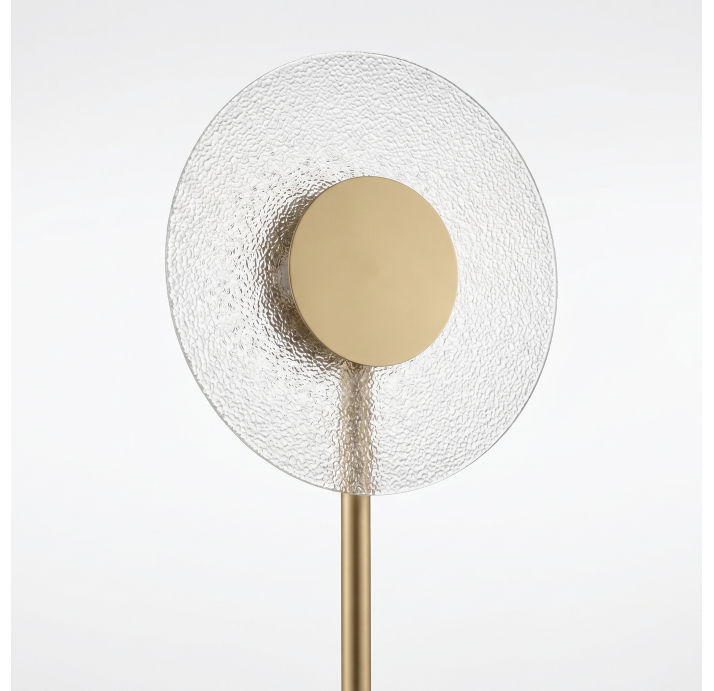 Торшер CANDY FLOOR LAMP transparent GOLD 40X27X170 СМ. (NRM06338)