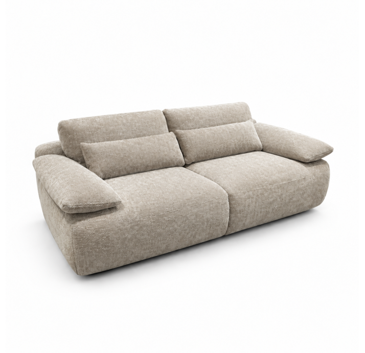 Диван SOLA B100-220-100B/58/RAMIRO GREGE/DYNASPRING/встроенные/