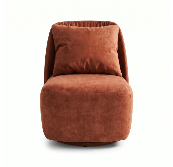 Кресло HUGO K 67/DIVA COGNAC/встроенные/