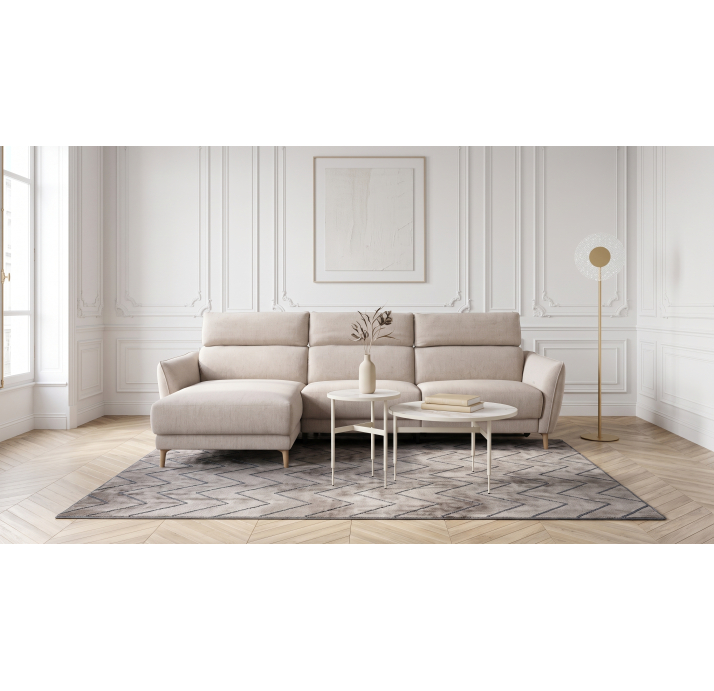 Диван LUVIAN L160-300-100B/55/ALVARO SAND/VISCOTEX/02OA OAK/E,Z,E,Z,E,Z,Rc