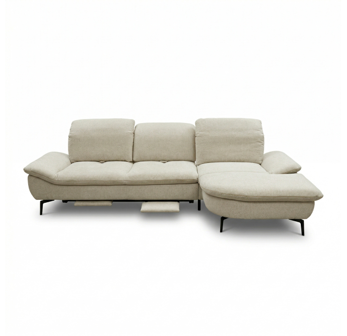 Диван LIORA B100-300-160L/58/WANDOO SAGE//01BK BLACK/F,F