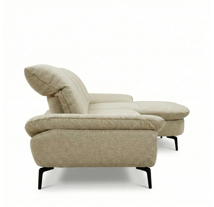 Диван LIORA B100-300-160L/58/WANDOO SAGE//01BK BLACK/F,F