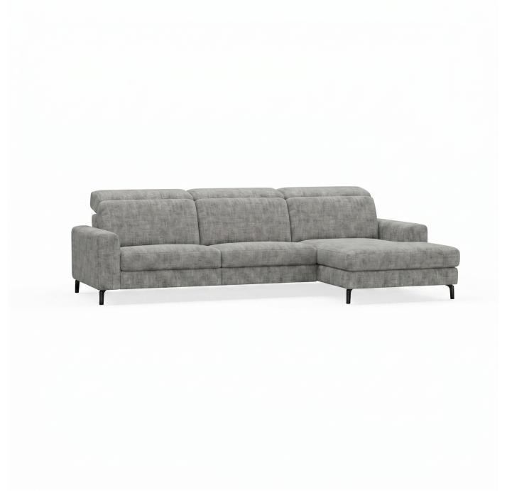 Диван FONTANE B100-300-167L/55/WEMBLEY PERLE/HR40/01BL/E,E,E