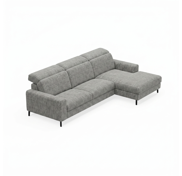 Диван FONTANE B100-300-167L/55/WEMBLEY PERLE/HR40/01BL/E,E,E