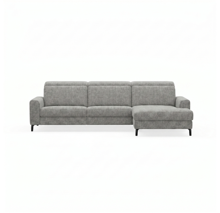 Диван FONTANE B100-300-167L/55/WEMBLEY PERLE/HR40/01BL/E,E,E