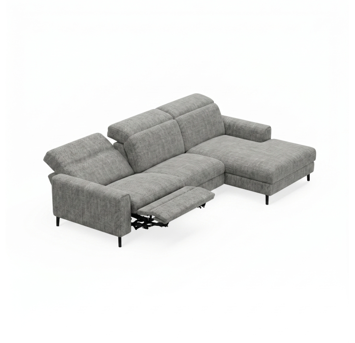 Диван FONTANE B100-300-167L/55/WEMBLEY PERLE/HR40/01BL/E,MR,E,E