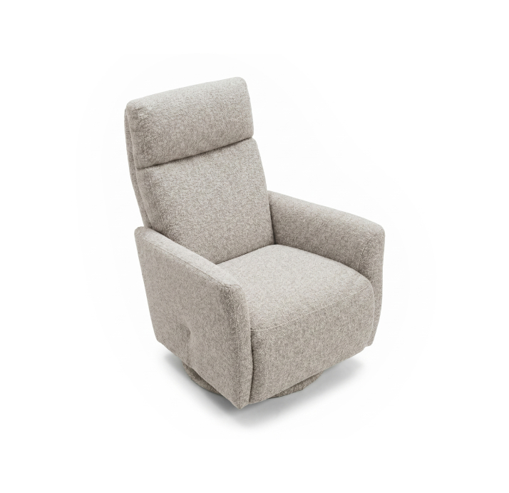 Кресло ALVA PRINCE 88/57/LUANDO SILVER/DYNASPRING/P998/