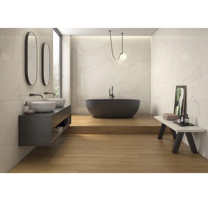 Керамогранит CRISTALLO GEO WHITE 60X120X10,5 Поверхность: Полированная (NCR03671)