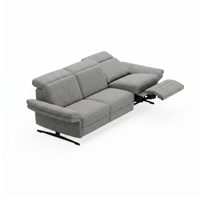 Диван PIANO B100-280-100B/WEMBLEY PERLE/BULTEX/01BL/E,R,E