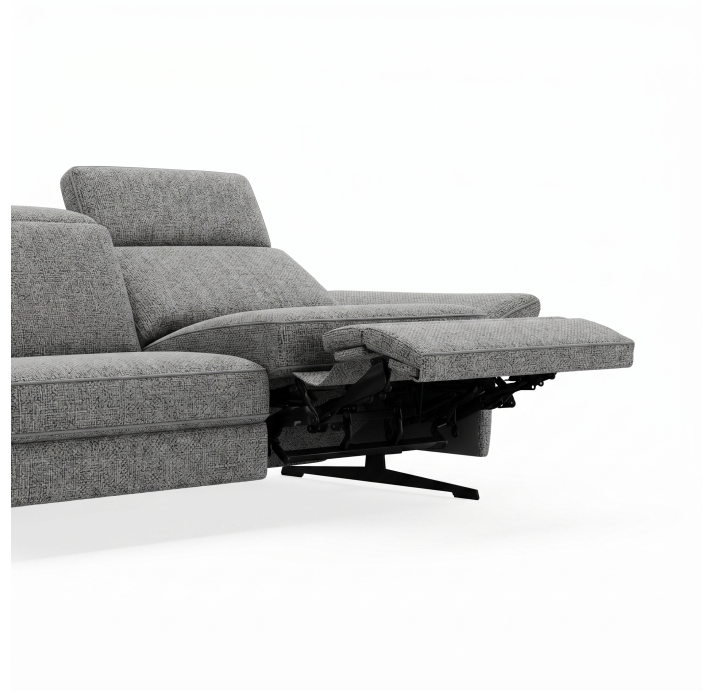 Диван PIANO B100-220-100B/WEMBLEY PERLE/BULTEX/01BL/E,R,E