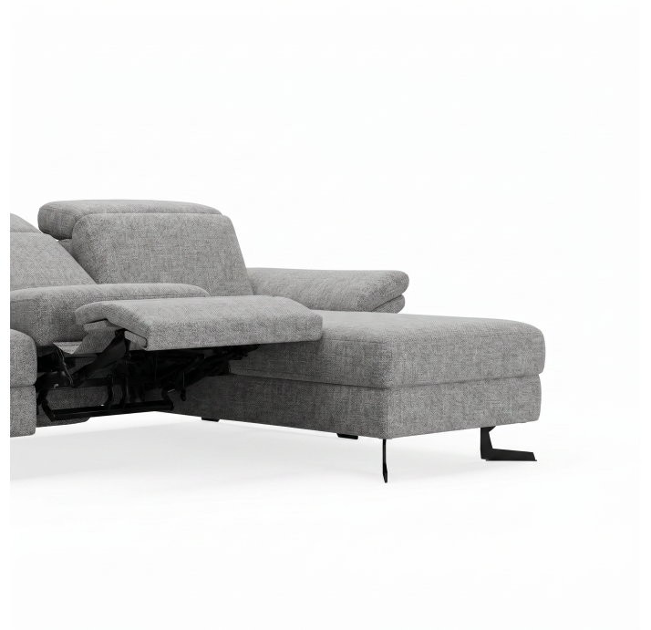 Диван PIANO B93-300-160L/WEMBLEY PERLE/BULTEX/01BL/E,R,E,E