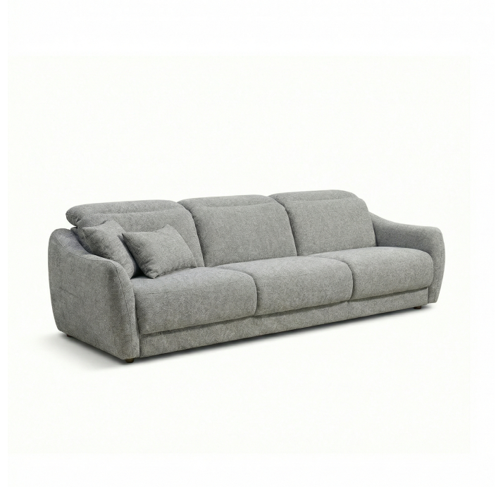 Диван LIRA B100-270-100B/58/WEMBLEY PERLE/HR40/встроенные/