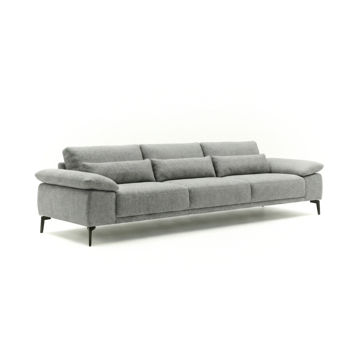 Диван NOYA B100-270-100B/59/WEMBLEY PERLE/HR40/01BL BLACK/