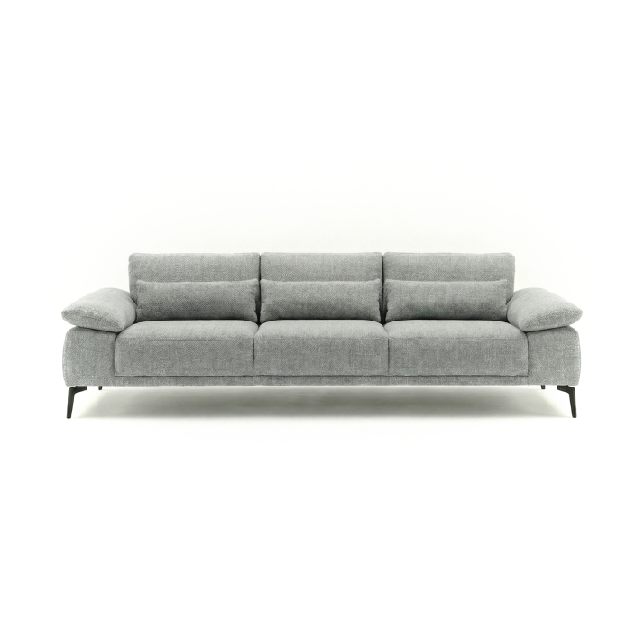 Диван NOYA B100-270-100B/59/WEMBLEY PERLE/HR40/01BL BLACK/