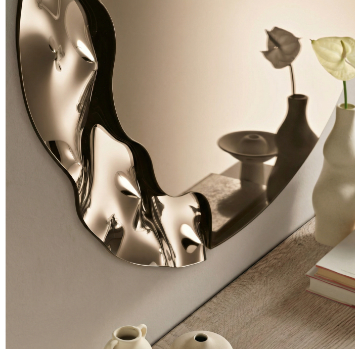 Зеркало настенное FUJI MIRROR BRONZE 100X9X120 СМ. (NRM06420)