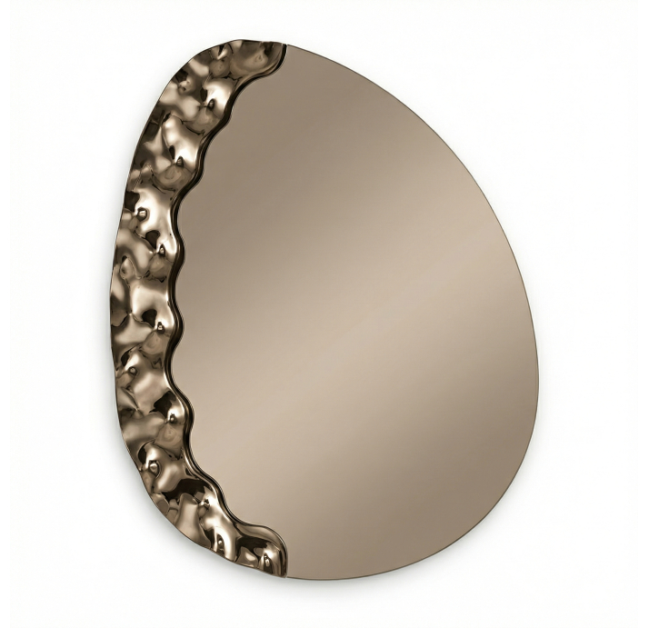 Зеркало настенное FUJI MIRROR BRONZE 100X9X120 СМ. (NRM06420)