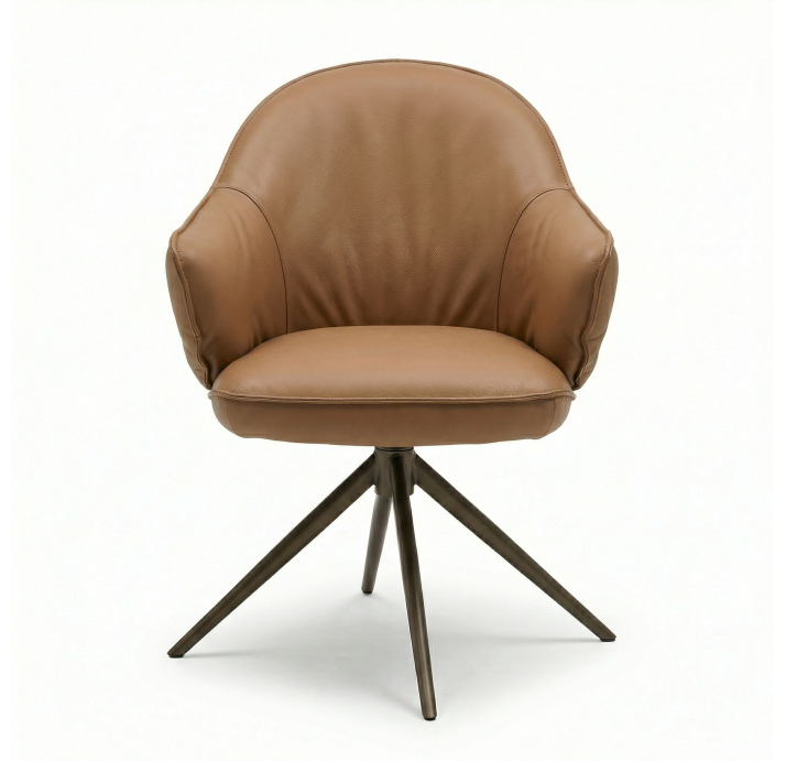 Стул интерьерный LIZBON CHAIR MIURA 608  Коричневый (DBRT) (NRM06446)