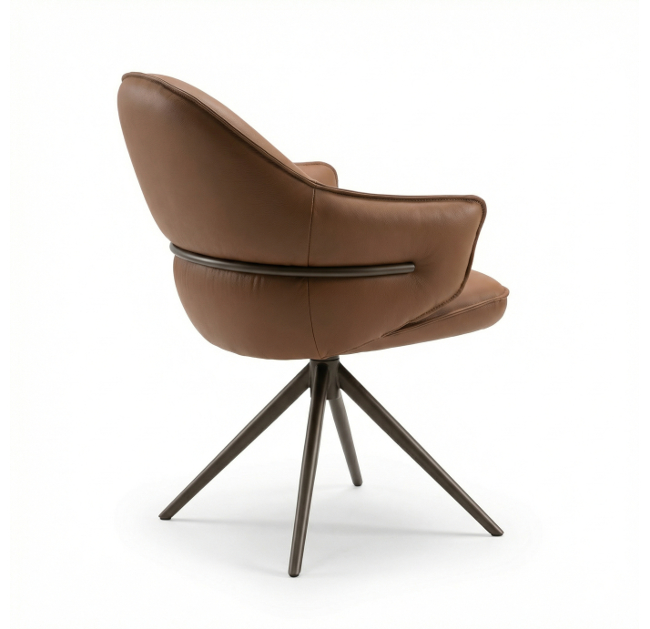 Стул интерьерный LIZBON CHAIR MIURA 608  Коричневый (DBRT) (NRM06446)