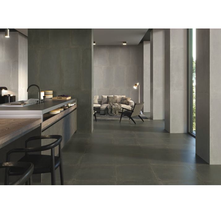 Керамогранит INDUSTRIAL BLACK 120X60X9 Поверхность: Матовая (NCR03990)